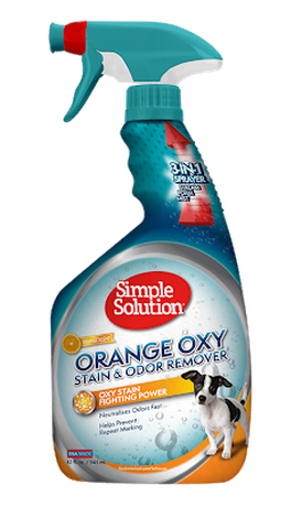 Simple Solution Orange Oxy Charged Stain & Odor Remover - нейтрализатор пятен и запахов