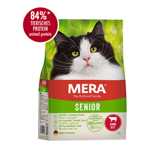 MERA Cats Senior (Ring) беззерновий корм для котів похилого віку всіх порід зі свіжою яловичиною