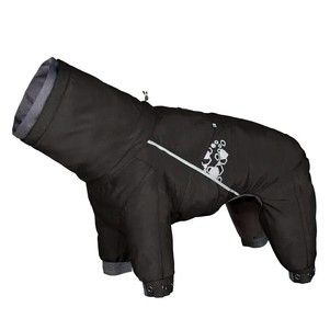 Hurtta Mudventure Overall ECO Дождевик комбинезон для собак черный