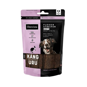 Chewies Fleischstreifen Soft Ente М'Ясні Натуральні Ласощі Для Собак (100% Кенгуру) Фото Зоомагазину Dog.Com.Ua
