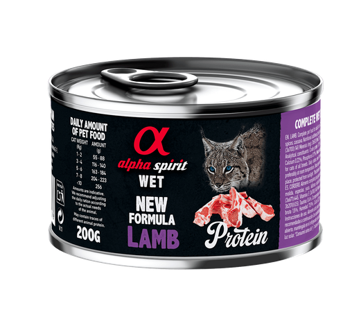 Alpha Spirit Lamb for Adult Cats Вологий корм для котів з ягнятиною