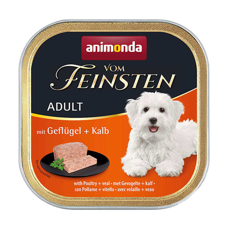 Animonda (Анимонда) Консервочка для собак Vom Feinsten Adult with Poultry + Veal (птица и телятина)