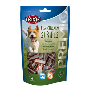 Лакомство Trixie Для Собак Трикси Премио Страйпс Chicken And Pollock Stripes Палочки Курица/Лосось 75Г Фото Зоомагазина Dog.Com.Ua