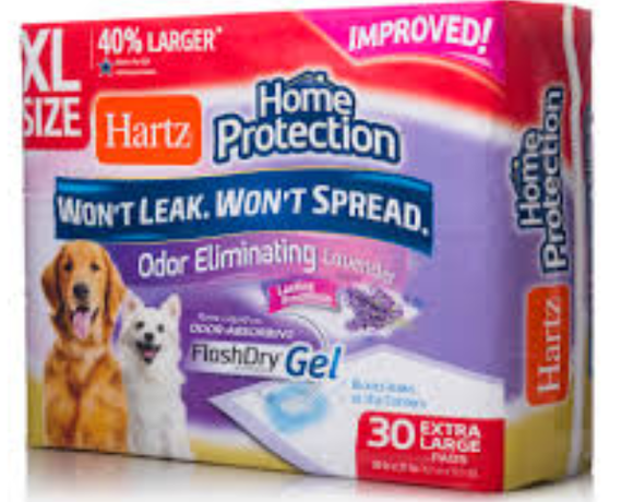Hartz Odor Eliminating Pads Пеленки для собак, с ароматом лаванды