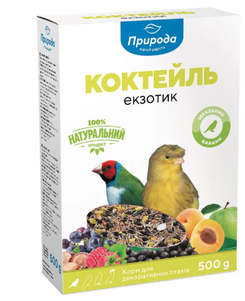 Природа Корм для птиц Коктейль "Экзотик" 0,5 кг