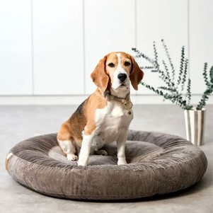 Palopa Donut Fippa Лежак для собак коричневий