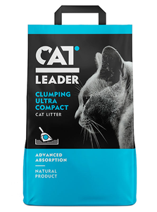 Cat Leader Clumping Кэт Лидер Ультракомпакт Ультрагрудкувальний Наповнювач У Котячий Туалет Фото Зоомагазину Dog.Com.Ua