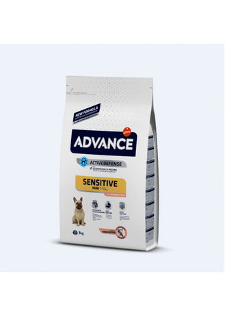 Сухий корм Advance (Едванс) Mini Sensitive для собак малих порід з чутливим травленням (лосось і рис)
