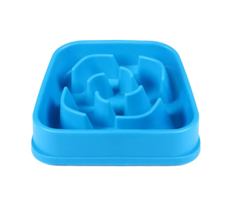 Dexas Slow Maze Feeder Миска Для Повільного Годування Собак, Блакитна Фото Зоомагазину Dog.Com.Ua