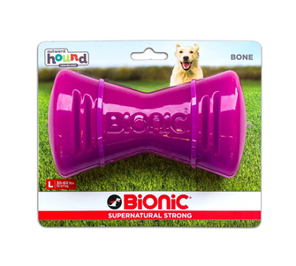 Bionic Bone Игрушка для собак Бионик Опак Бон кость фиолетовая (среднее грызение)