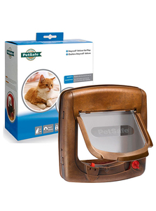 Petsafe Staywell Петсейф Стейвел Едванс Дверцята Для Котів До 7Кг, З Магнітним Ключем Фото Зоомагазину Dog.Com.Ua