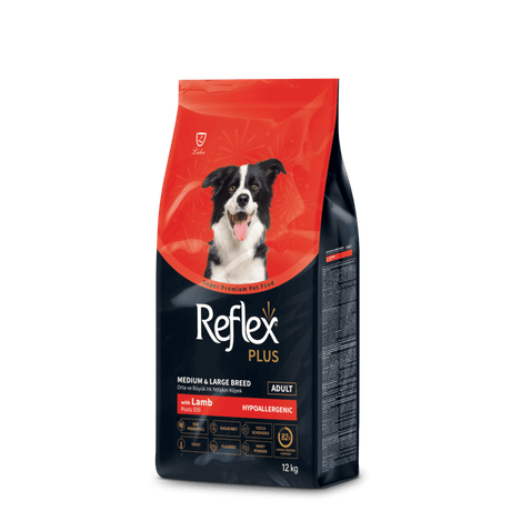 Reflex Plus Medium&Large Breed Сухий Корм Для Собак Середніх І Великих Порід З Ягням Фото Від Dog.Com.Ua