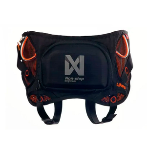 Non-Stop Dogwear Løype Belt Пояс Для Прив'Язі Собак Чорний З Помаранчевим Фото Зоомагазину Dog.Com.Ua