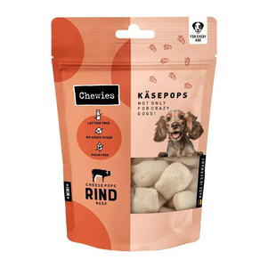 Chewies Kasepops Сирні Хрусткі Сушені Кубики Для Собак З Яловичиною Фото Зоомагазину Dog.Com.Ua