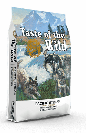 Taste of the Wild Pacific Stream Puppy Formula для щенков всех пород (лосось)