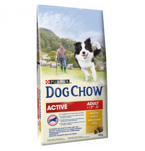 Сухий корм Dog Chow Active (Дог Чау Актив) для дорослих собак з підвищеною фізичною активністю
