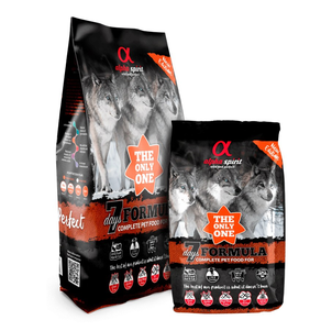 Alpha Spirit The Only One 7 Days Сухий Корм Для Собак Зі Свининою, Куркою Та Рибою Фото Зоомагазину Dog.Com.Ua