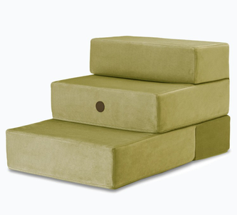 Harley And Cho Tetris Olive Velur Сходинки Для Собак Тетріс (Оливковий Велюр) Фото Зоомагазину Dog.Com.Ua