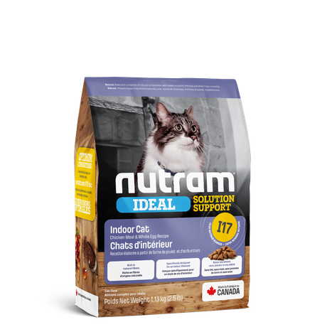 Nutram I17 Ideal Solution Support Indoor Cat для домашніх вибагливих кішок