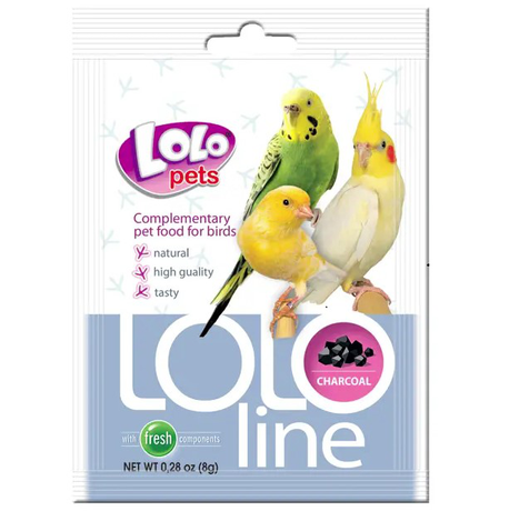 Lolo Pets Витамины для попугаев с углем