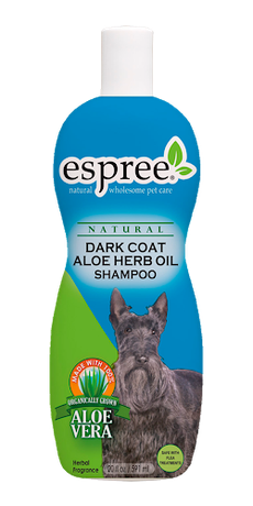 Espree Dark Coat Aloe Herb Oil Shampoo Шампунь З Маслом Алое Віра «Темне Забарвлення» Фото Від Dog.Com.Ua
