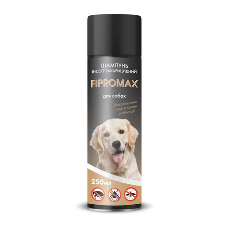 Fipromax Шампунь от блох и клещей для собак средних и крупных пород