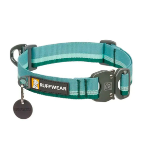Ruffwear Top Rope™ Посилений Нашийник Для Собак Зі Світловідбивачем Зелений Фото Зоомагазину Dog.Com.Ua