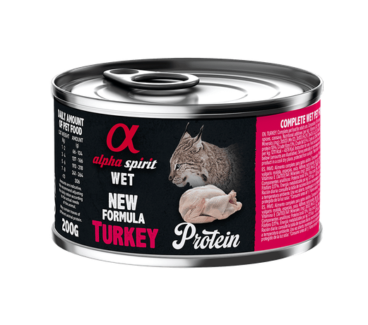 Alpha Spirit Turkey Adult Cat Влажный Корм Для Кошек С Индейкой Фото От Dog.Com.Ua