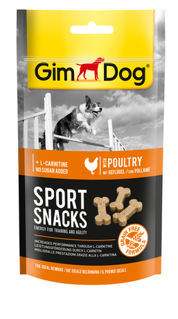 GimDog мини-косточки Sport Snacks с курицей