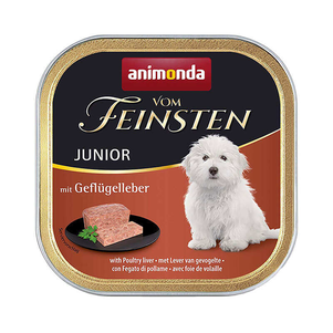 Animonda (Анимонда) Консервочка для щенков Vom Feinsten Junior with Poultry liver (печень)