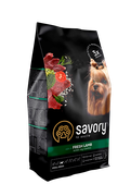 Сухий корм Savory холістик для собак малих порід із свіжого м'яса ягняти