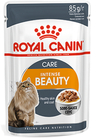 Royal Canin Intense Beauty (шматочки в соусі) Консерви для котів Підтримання краси