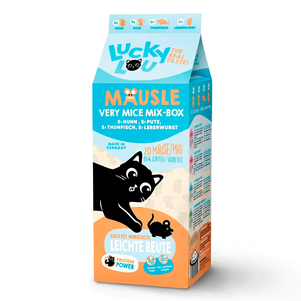 Lucky Lou Mäusle Ласощі Для Котів У Вигляді Мишки Асорті Фото Зоомагазину Dog.Com.Ua