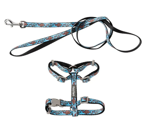 Fuzzyard Набор Амуниции Рыбки Для Прогулок С Котом Фото От Dog.Com.Ua