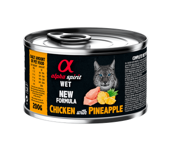 Alpha Spirit Chicken With Paineapple Влажный Корм Для Кошек С Курицей И Ананасами Фото Зоомагазина Dog.Com.Ua