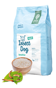 Сухий корм Green Petfood InsectDog Sensitive Adult безглютеновий корм для чувствительного травленнямия (білок комах)