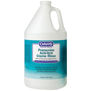 Davis Pramoxine Anti-Itch Creme Rinse ДЭВИС ПРАМОКСИН КРЕМ РИНЗ кондиционер от зуда с 1% прамоксин гидрохлоридом для собак и котов
