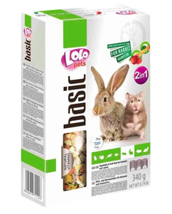 Lolo Pets Корм Для Хом'Ячків Та Кроликів Овочево-Фруктовий Фото Зоомагазину Dog.Com.Ua