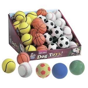 Flamingo Spongeball Sport ФЛАМІНГО іграшка для собак, спортивний м'яч спонжбол, гума
