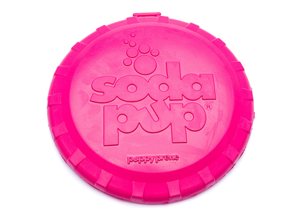 SodaPup Puppy Bottle Top Flyer Pink Іграшка цуценят, рожева