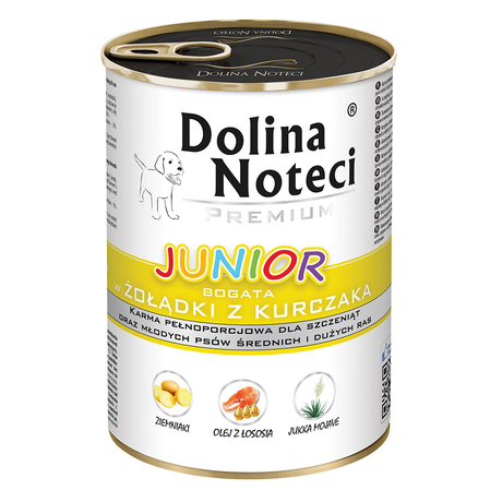 Корм Консервований Dolina Noteci Premium Для Цуценят З Курячими Шлунками Фото Від Dog.Com.Ua