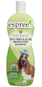 Espree Tea Tree & Aloe Shampoo Спеціальний догляд Терапевтичний Шампунь для собак для проблемної сухої шкіри