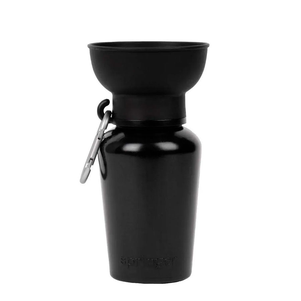 Springland Пляшка-Поїлка Для Собак Чорна Фото Зоомагазину Dog.Com.Ua