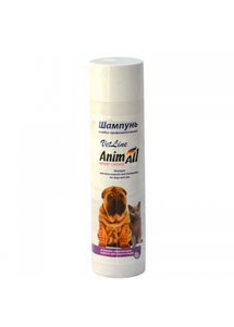 AnimAll VetLine Шампунь против зуда для собак и кошек с хлоргексидином и кетоконазолом