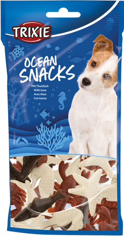 Ласощі Для Собак Trixie "Ocean Snack" З Тунцем Та Куркою, 100 Г, 14 Шт Фото Від Dog.Com.Ua