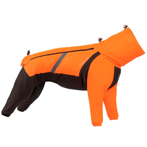 Non-Stop Dogwear Fjord Overall Raincoat Комбінезон Для Собак Помаранчевий Фото Зоомагазину Dog.Com.Ua