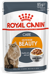 Royal Canin Intense Beauty (кусочки в соусе) Консервы для кошек Поддержания красоты