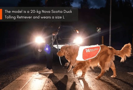 Non-stop dogwear Reflection blanket Светоотражающая попона оранжевая