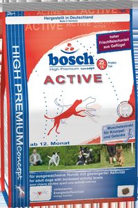 Сухий корм Bosch Active (Бош Актив) для зрілих собак з високим рівнем активності