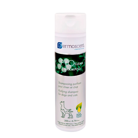 Dermoscent PYOclean Shampoo очищувальний шампунь для контролю шкірних інфекцій у котів і собак, 20х15 мл
